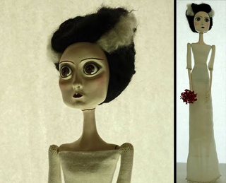 Illustration for article titled The Bride of Frankenstein is ready for her honeymoon after 75 years